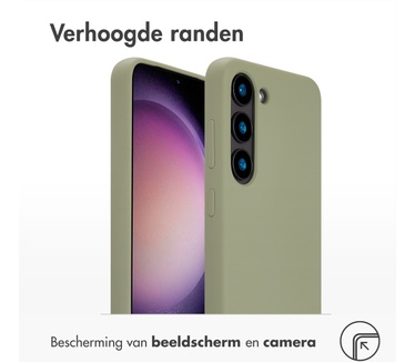 Accezz Liquid Silicone Backcover met MagSafe