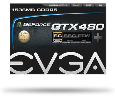 EVGA GeForce GTX 480 SuperClocked+