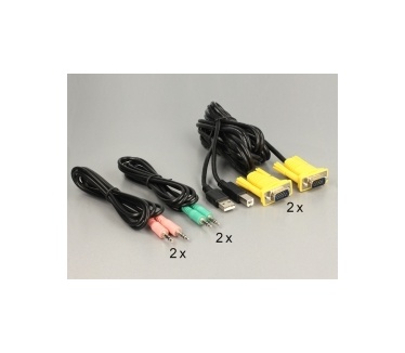 Delock 11348. Aansluiting toetsenbord: USB, PS/2, Aansluiting muis: USB, Aansluiting video: VGA. Maximum resolutie: 1920 x 1440 Pixels. Breedte: 120 mm, Diepte: 90 mm, Hoogte: 30 mm. Meegeleverde kabels: KVM