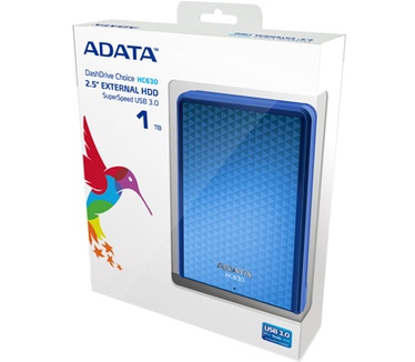 Adata DashDrive Choice HC630 1TB Blauw
