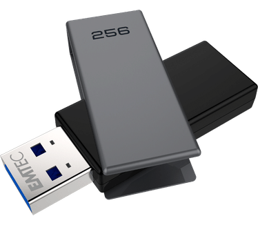 Emtec C350 Brick 3.1 256GB Grijs