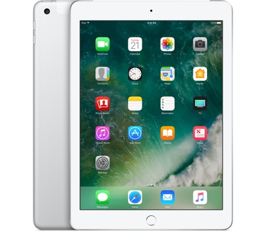 Apple iPad Wi&#8209;Fi + Cellular 128GB (2017) Zilver