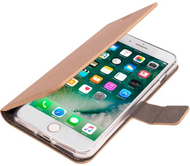 Mobiparts Saffiano Wallet Case Apple iPhone 7 Plus, iPhone 8 Plus Copper