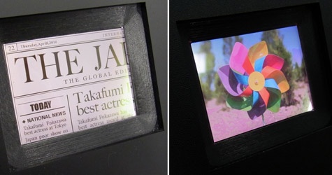 Hitachi mems display Ceatec
