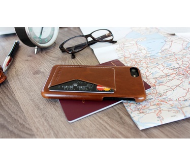 Mobiparts Excellent Backcover Apple iPhone X, iPhone XS Oaked Cognac
