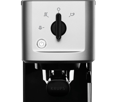 Krups Espressomachine Calvi zwart RVS XP3440