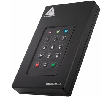 Apricorn Aegis Fortress L3 3TB Zwart