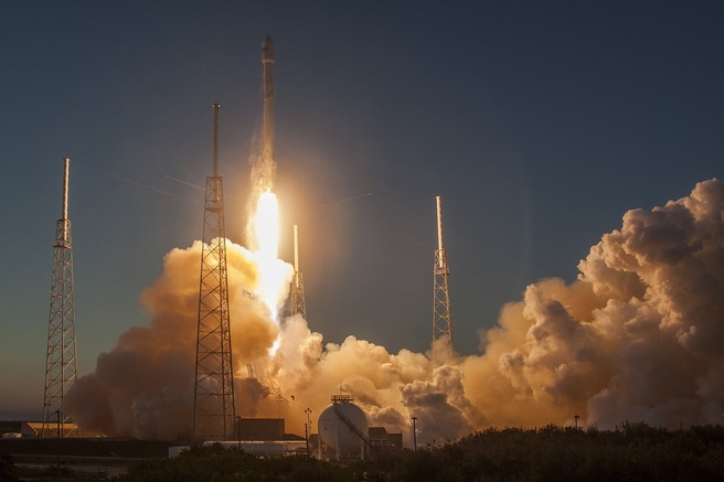 SpaceX lancering