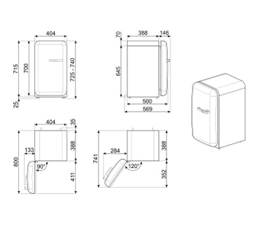 Smeg FAB5LRD5