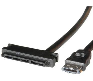 Roline Ext. eSATAp-22Pin SATA Adapter,5/12V 1m