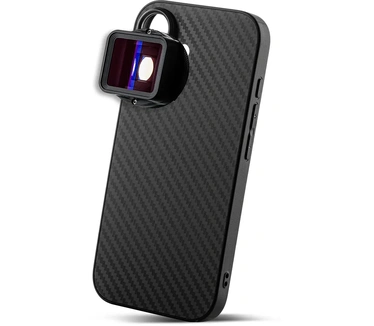 Mojogear 17mm lens case voor iPhone 17 - carbon Zwart