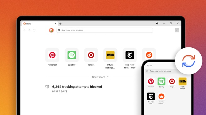 Synchronisatiefunctie DuckDuckGo-browser