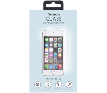 Selencia Gehard Glas Screenprotector iPhone SE / 5 / 5s
