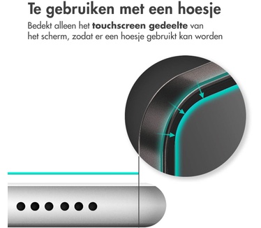 Accezz Gehard Glas Screenprotector 2-pack Google Pixel 8a