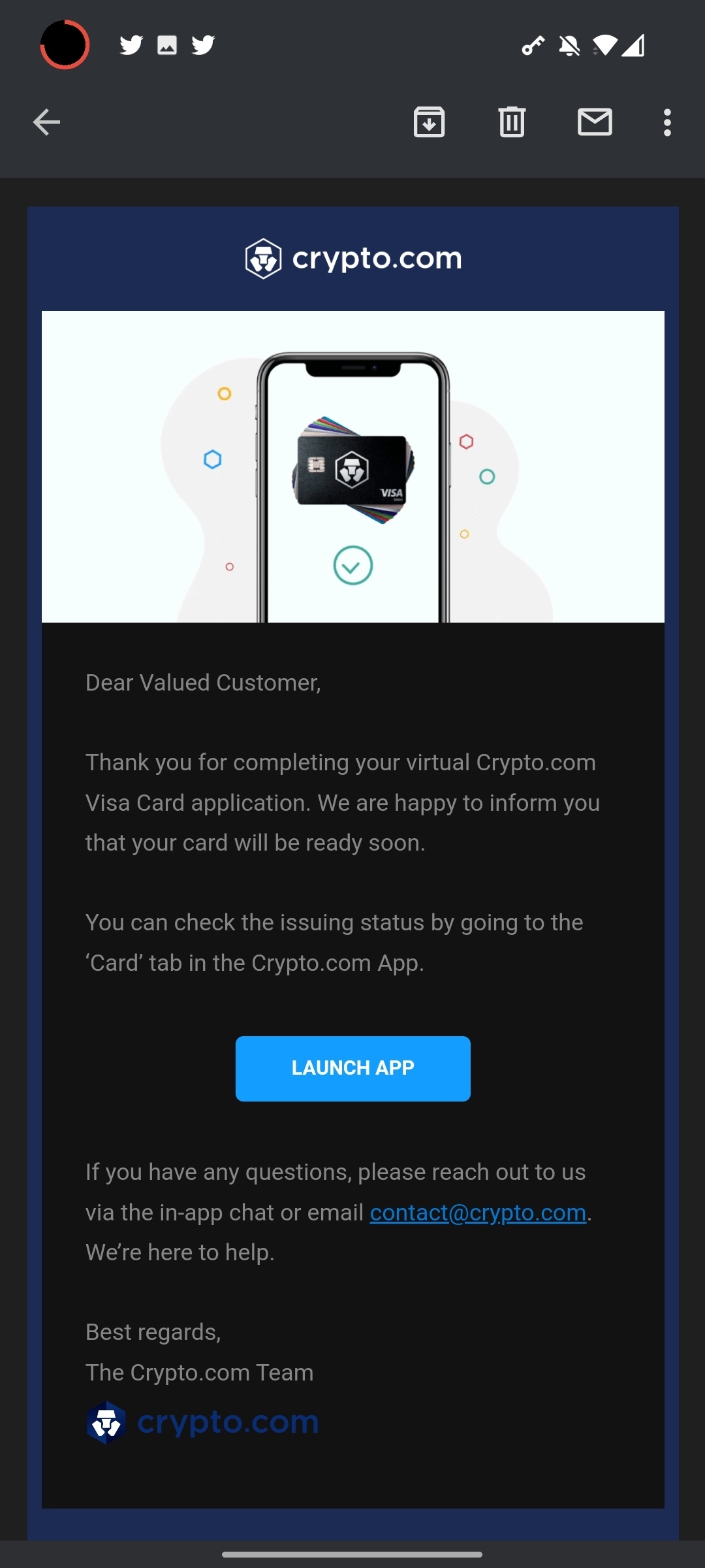 Crypto.com Visa Kaart en App - Ervaringen & Discussie - Cryptocurrencies -  GoT