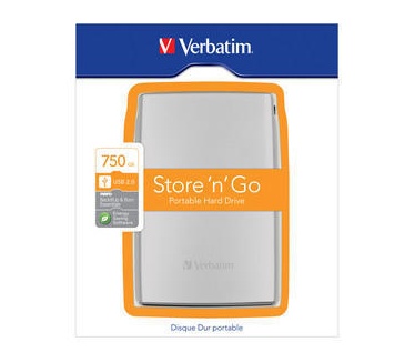 Verbatim Store 'n' Go  Verbatim Store 'n' Go 750GB 2.5" USB 3.0
