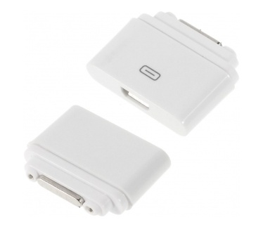 qMust Sony Xperia Z3 Compact MicroUSB naar Magnetische adapter (White)