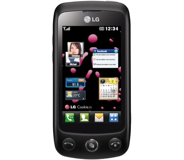 LG GS500 Cookie Plus  Zwart (-prepaid)