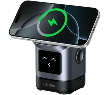 Ugreen Uno 2-in-1 magnetische draadloze oplader