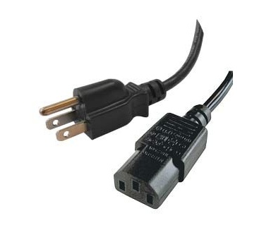 EFB Elektronik USA/NEMA 5-15P - C13 1.8m Zwart