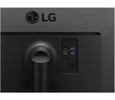 LG 35WN75CN-B Zwart (zwarte voet, zwarte achterkant)