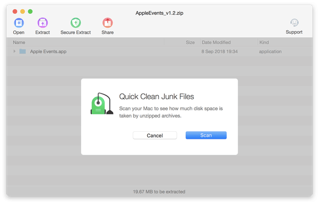 Dr Unarchiver voor macOS