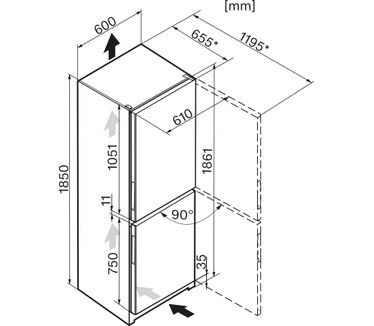 Miele KFN 28133 D edt/cs