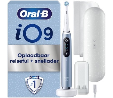 Oral-B Oral-B iO 9 Oral-B iO 9 elektrische tandenborstel, speciale blauwe editie, 1 reisetui oplader