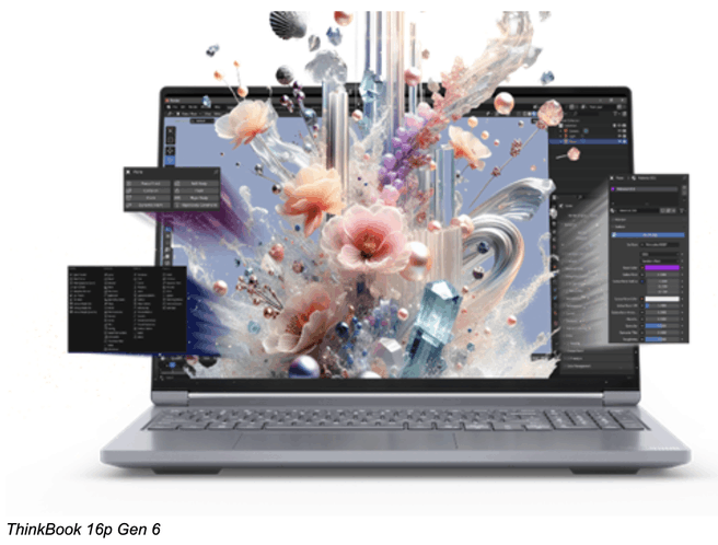 ThinkBook 16p Gen 6. Bron: Lenovo