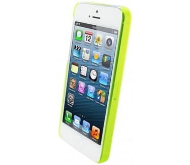 Mobiparts Mobiparts Slim Case Apple iPhone 5 Frosted Neon/Yellow