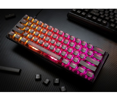 Ducky One 3 Mini, clear keycaps, MX Brown, Qwerty US, Zwart