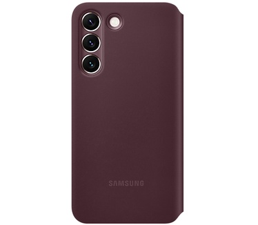Samsung Galaxy S22 Smart Clear-View Cover Rood