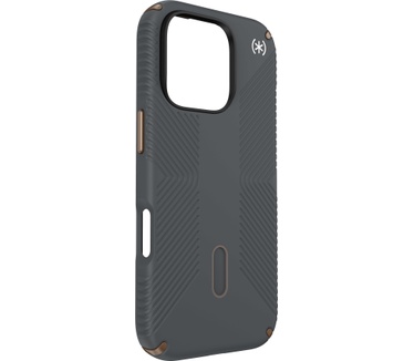 Speck Presidio2 Grip + ClickLock Apple iPhone 16 Pro Charcoal Grey - with Microban