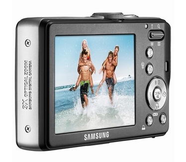 Samsung L201 Zwart (Achterkant)