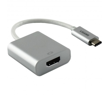 Ligawo 0.15m, USB3.1-C/HDMI