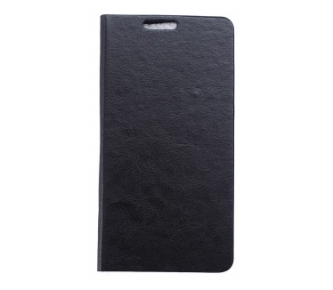 qMust BlackBerry Leap Wallet Case - hoesje met stand - zwart