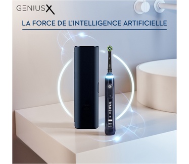 Oral-B Oral-B Genius X Zwarte Elektrische Tandenborstel Ontworpen Door Braun