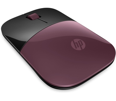 HP Z3700 Wireless Mouse Donkerrood