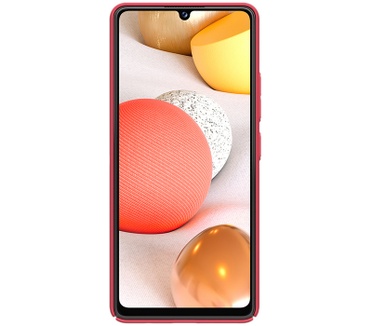 Nillkin Frosted Shield Hard Case - Samsung Galaxy A42 - Rood Rood