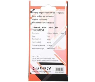 Thermalright VALOR ODIN Thermisch Pad 95x50x1.5mm