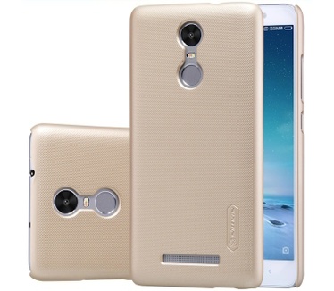 Nillkin Frosted Shield Hard Case voor Xiaomi Redmi Note 3 - Goud Goud