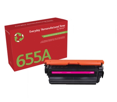 Xerox Everyday Magenta Toner vervangt de HP HP 655A (CF453A), Standaard rendement