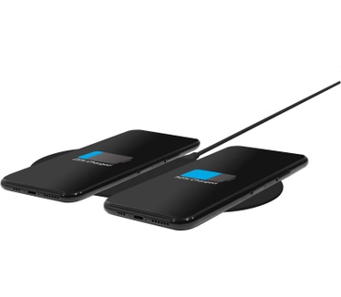 Mobiparts Dual Fast Wireless Charging Pad Black