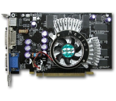AOpen GeForce 6600 128MB DDR (PCI-e, DVI, Passief), Aeolus 6600-DV128