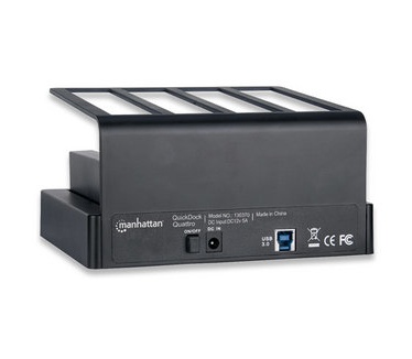 Manhattan QuickDock Quattro Zwart