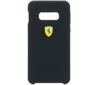 Ferrari Off-Track Silicone Case - Samsung Galaxy S10e - Zwart  Zwart