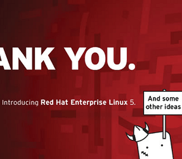 Red Hat Enterprise Linux 5 - thank you