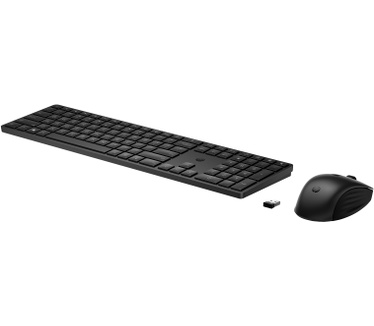 HP 650 draadloze toetsenbord- en muiscombinatie (zwart)