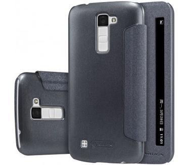 Nillkin Leather Case LG K10 - Sparkle Series - Black