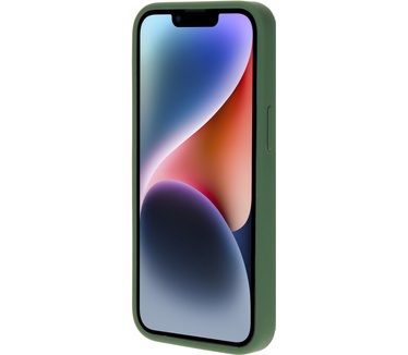 Mobiparts Silicone Cover Apple iPhone 14 Forest Green